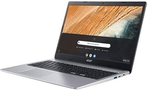 Chromebook  Acer, Intel Celeron N4000, pantalla táctil IPS Full HD de 15.6 pulgadas, 4 GB Ram, 32 GB eMMC; Rayones mínimos (ver ilustración); Caja Dañada; Incompleto (falta cargador) 99999900307151; 6