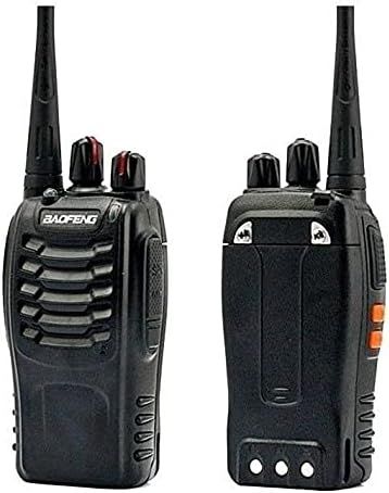 Set de 2 Radios bidireccionales Baofeng BF-88A Negro, Caja Dañada, 8.2, 22222200039406