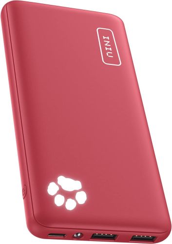 Power Bank INIU 10.000 mAh Roja, Sin Caja Solo Empaque, 22222200031810, 1.4