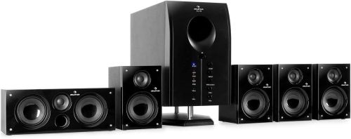 Sistema de Sonido Envolvente AUNA Areal Active 525-5.1 Negro, Caja Dañada, 6.2, 99999900324776