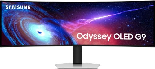 Monitor Curvo para Juegos Samsung Odyssey G93SC Series OLED 49 Pulgadas, Caja Dañada, 10, 22222200034591