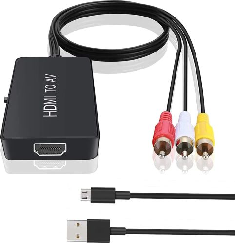 Adaptador HDMI a RCA TaiHuai, Caja Dañada, 1.3, 22222200031762