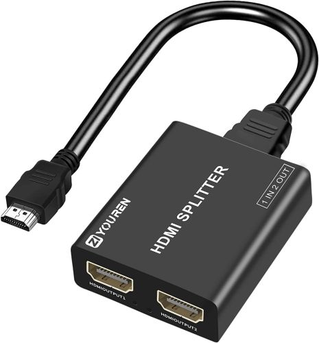 Divisor HDMI 4K Ziyouren, Caja Dañada, 22222200031752, 1.4