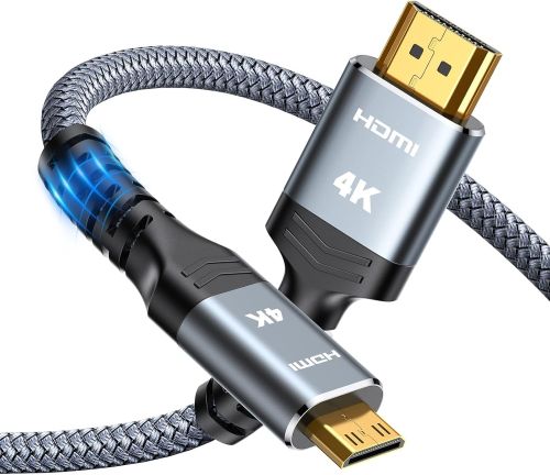 Cable Mini HDMI a HDMI 15FT 4K 60 Hz, Sin Empaque, 22222200031791, 1.4