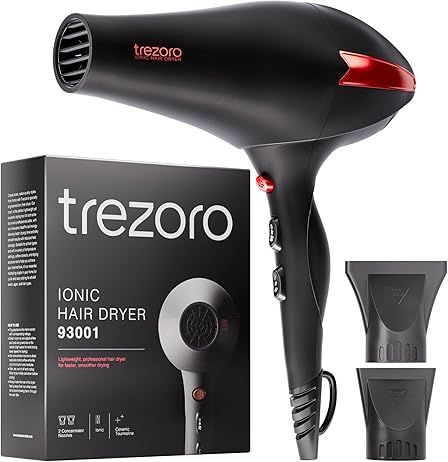 Secadora de Cabello Trezoro 93001, Caja Dañada, 99999900324562, 8.2