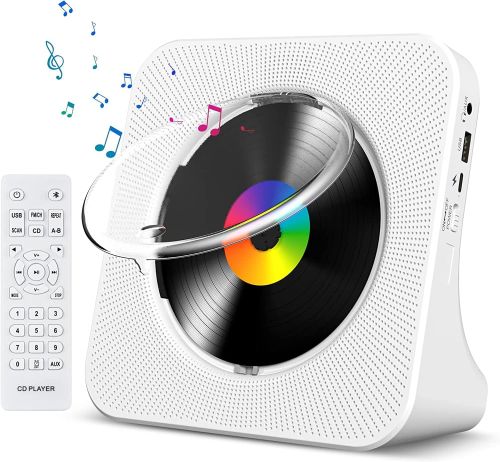 Reproductor Portátil de CD Gueray Con Bluetooth, Caja Dañada, 22222200031525, 1.3