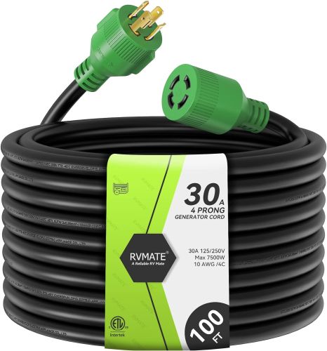 Cable de Generador 4 Puntas RVMATE RM, Caja Dañada, 99999900208288, 9.3
