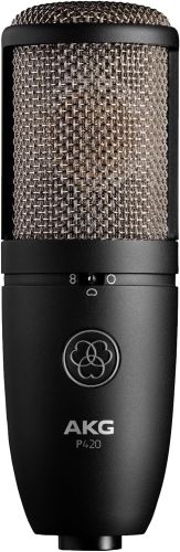 Micrófono Condensador AKG P420, Sin Caja Solo Estucho, Rastro de Uso Golpe en el Microfono Ver Fotos, 8.2, 99999900324770