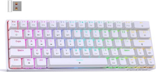 Teclado Mecánico Inalámbrico RGB  T63, Caja Dañada, 22222200013602, 8.3