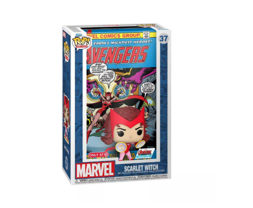 Funko Pop Marvel Avengers Scarlet Witch, Caja Dañada, 99999900296205, 14