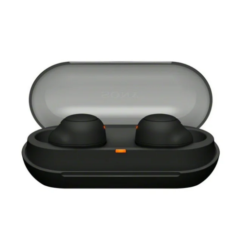 Audífonos Bluetooth Inalámbricos Sony WF-C500 Negros, Caja Dañada, Cargador No Original, Rayas Mínimas No Captadas Por la Cámara, 99999900309052, 8.3