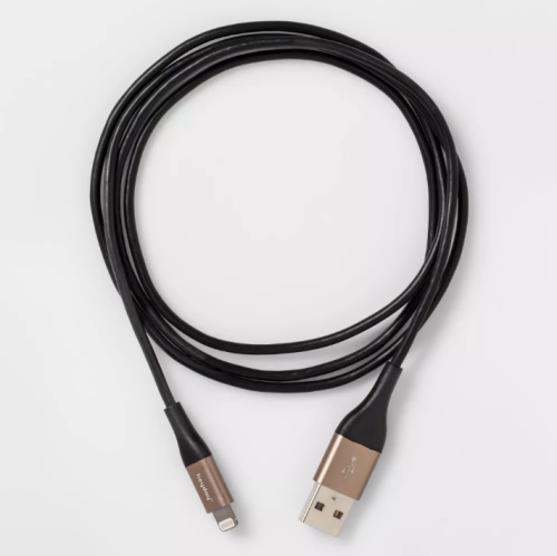 Cable Lightning a USB-A Heyday Negro, Caja Dañada, 29477850044241731, 1.4