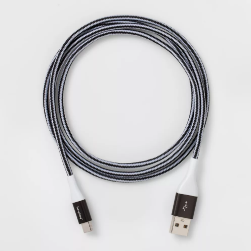 Cable Trenzado USB-C a USB-A Heyday 4ft, Caja Dañada, 29477850044241681, 1.4
