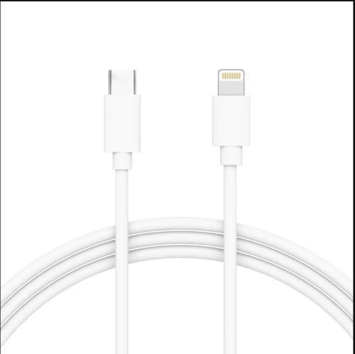 Cable Lightning a USB-C Just Wireless 6ft Blanco, Caja Dañada, 29497705954052071, 1.4