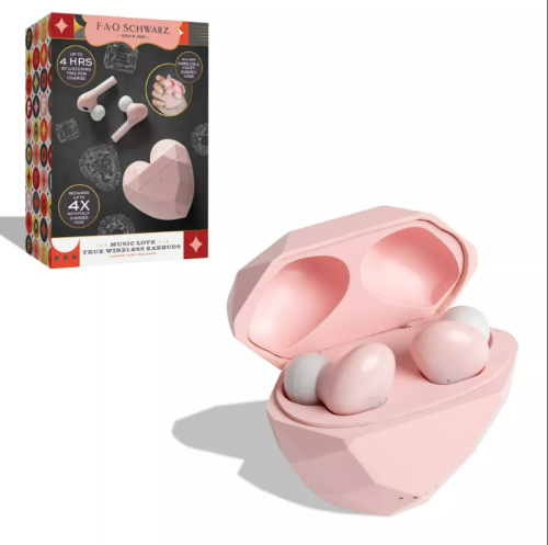 Audífonos Inalámbricos Bluetooth FAO Schwarz Music Rosa, Caja Dañada, 29697843479158321, 1.4