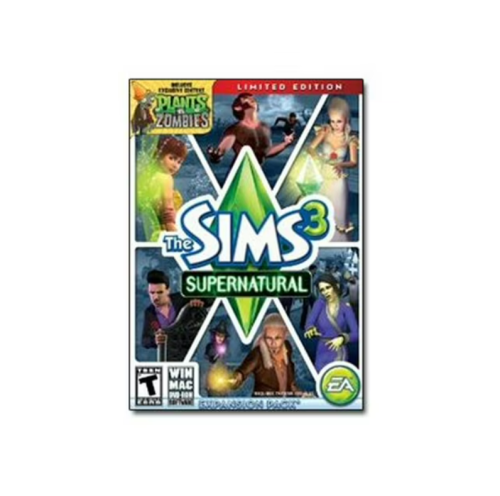 Juego The Sims 3 Supernatural, Caja Dañada, 22222200004154, 1.3