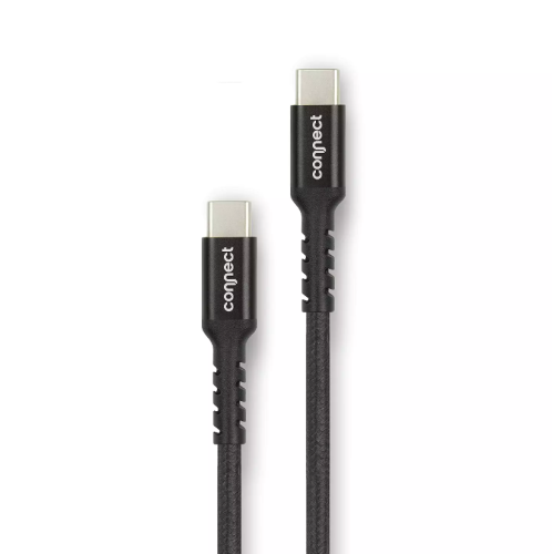 Cable de Carga 6ft Conncet Negro, Caja Dañada, 22222200008400, 1.4