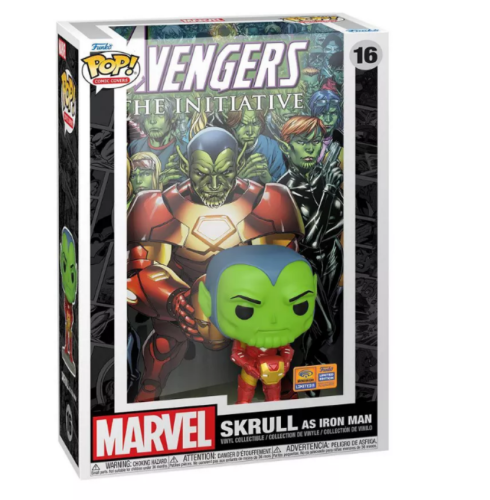 Funko POP Marvel Skrull as Iron Man, Caja Dañada, 99999900250667, 14