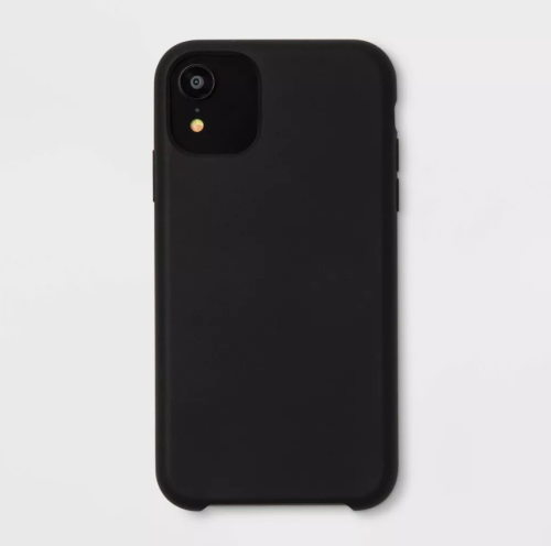 Estuche de Silicona Para IPhone 11/XR Heyday Negro, Caja Dañada, 22222200010934, 1.4