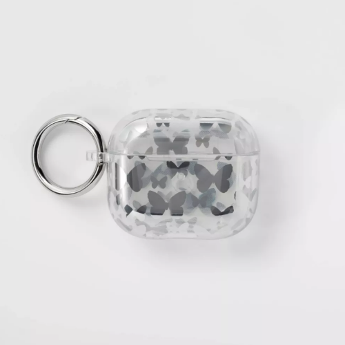 Estuche Para Airpods 3 Gen transparente Con Mariposas Heyday, Caja Dañada, 22222200010933, 1.4