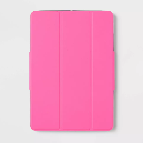 Estuche Para IPad 10.2/10.5 Pulgadas Rosa Neón Heyday, Sin Empaque, 22222200010980, 1.3