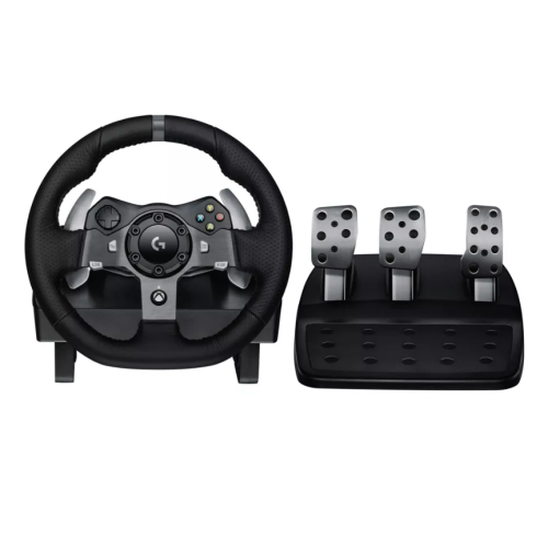 Volante de Carreras Logitech G920 Driving Force Para Xbox One/PC, Caja Dañada, 22222200014338, 6.2