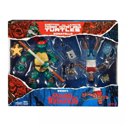 Figura de Aacción Stranger Things Las Tortugas Ninja, Caja Dañada, 22222200015447, 14