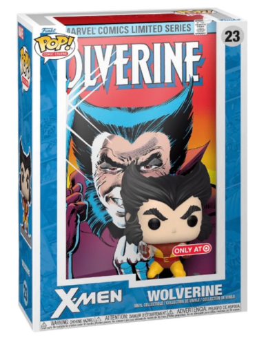 Funko Pop Comic Cover X-Men - Wolverine, Caja Dañada, 22222200015464, 14