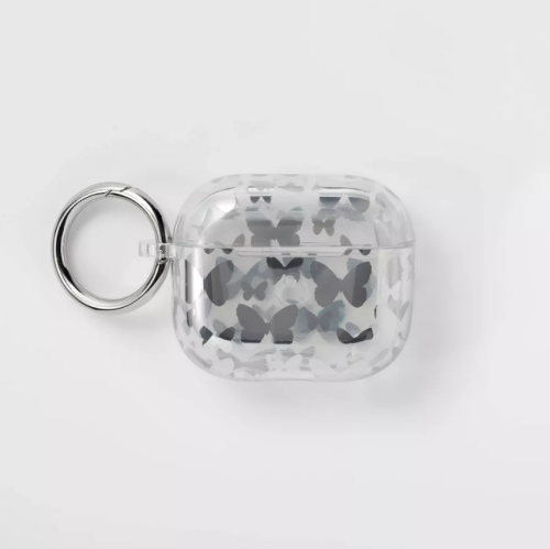 Estuche Para Airpods 3 Gen transparente Con Mariposas Heyday, Caja Dañada, 22222200012106, 1.4