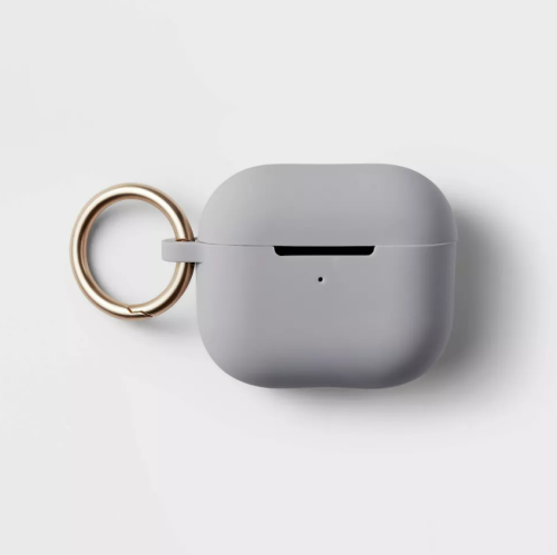 Estuche de silicona Airpods 3 Gen Heyday Gris, Caja Dañada, 22222200012106, 1.4