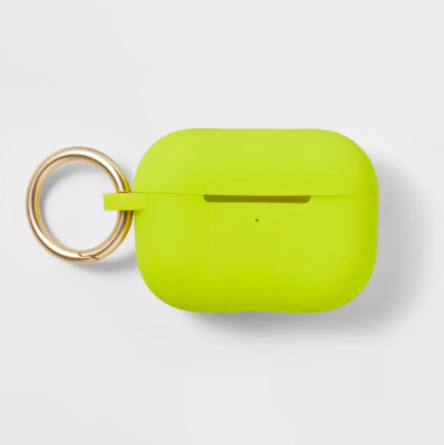 Estuche de silicona Airpods 3 Gen Heyday Amarillo Néon, Caja Dañada, 22222200016338, 1.4