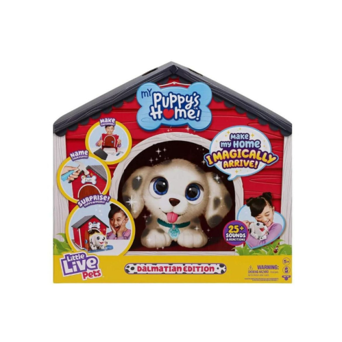 Juguete Casa de Cachorro Dalmata Little Live Pets, Caja Dañada, 22222200018469, 14