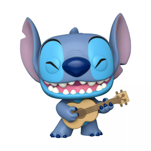 Funko POP Lilo & Stitch Con ukelele, Caja Dañada, 22222200016950, 14