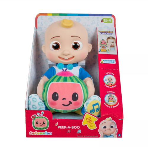 Peluche Peek-a-Boo JJ CoComelon, Caja Dañada, 22222200025309, 14