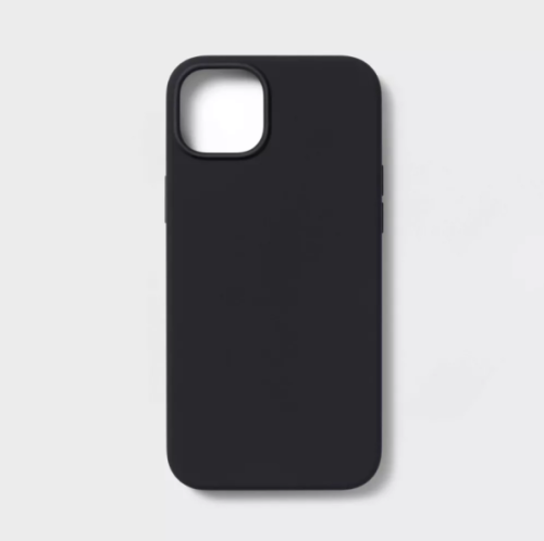 Estuche Silicona Para Iphone 14/15 Plus Negro #3, Sin Empaque, 22222200016349, 1.3