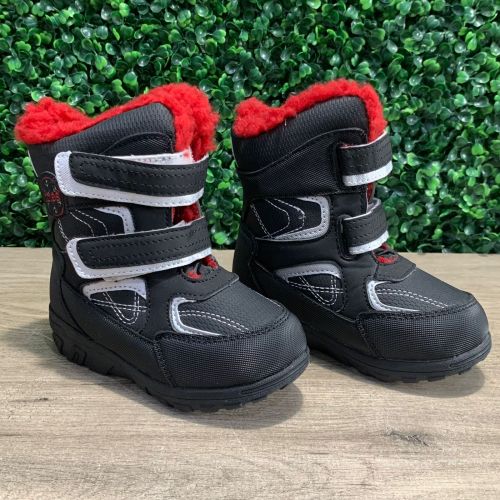 Botas Negras de Invierno Para Niño Talla 8/US #35, Sin Empaque, 22222200003764, 13