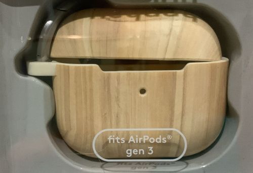 Estuche de silicona Airpods 3 Gen Heyday Estilo Madera, Caja Dañada, 22222200016338, 1.4