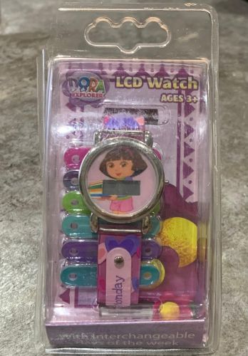 Reloj LCD Dora la Exploradora, Caja Dañada, 22222200029502, 1.3